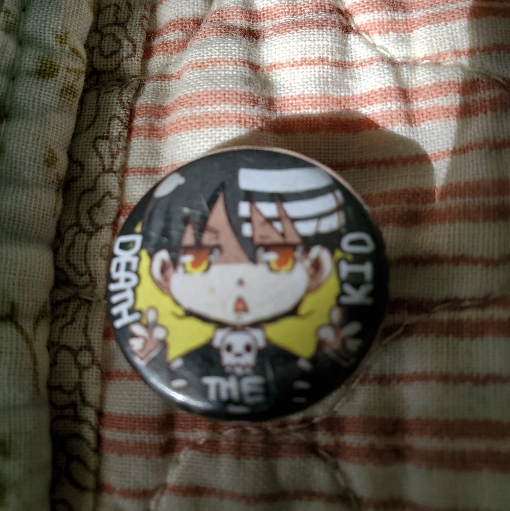 Soul eater Death The Kid pin